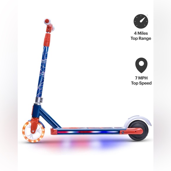 NEW IN BOX Jetson Spiderman Light-Up Kick Scooter for Kids - Picture 5 of 12